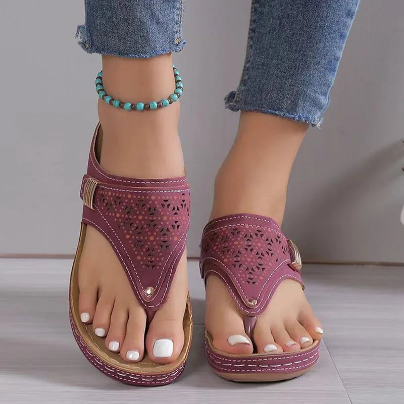 Maisy - Comfort Wedge Sandals