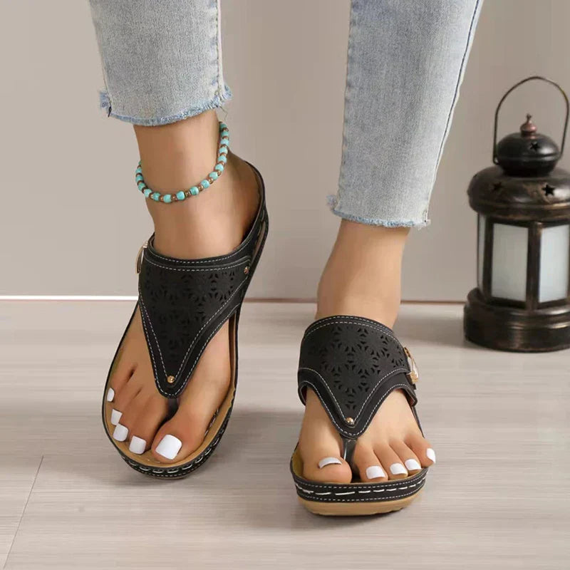 Maisy - Comfort Wedge Sandals