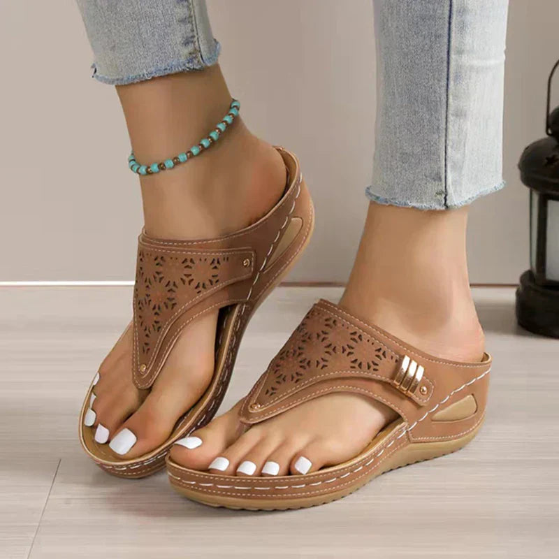 Maisy - Comfort Wedge Sandals