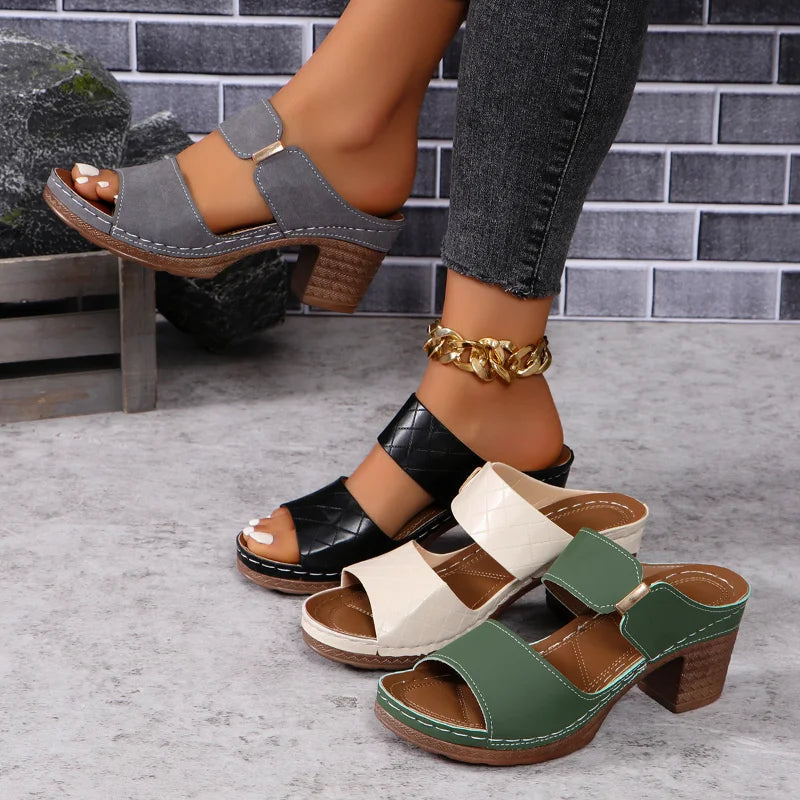 Ginevra - Versatile Block Heel Sandals