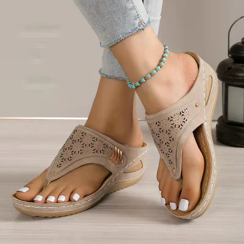 Maisy - Comfort Wedge Sandals