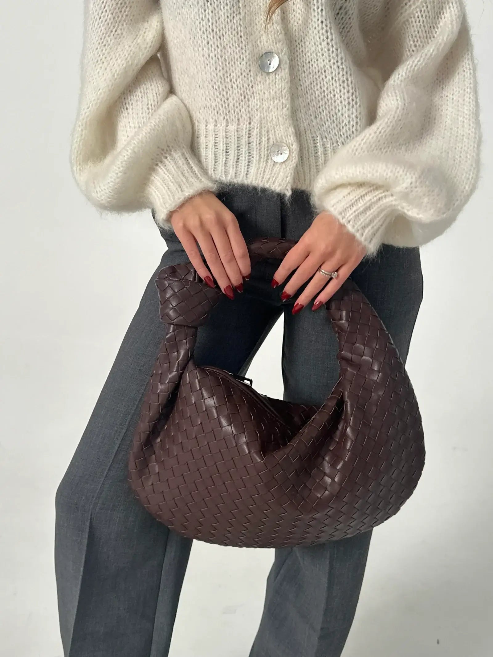 Ashby - Medium Woven Shoulder Bag