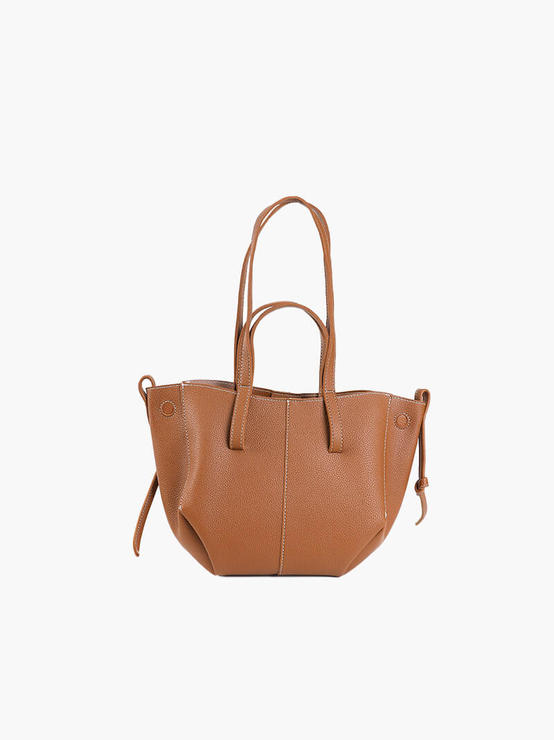 Lucille - Elegant Leather Shopper Bag