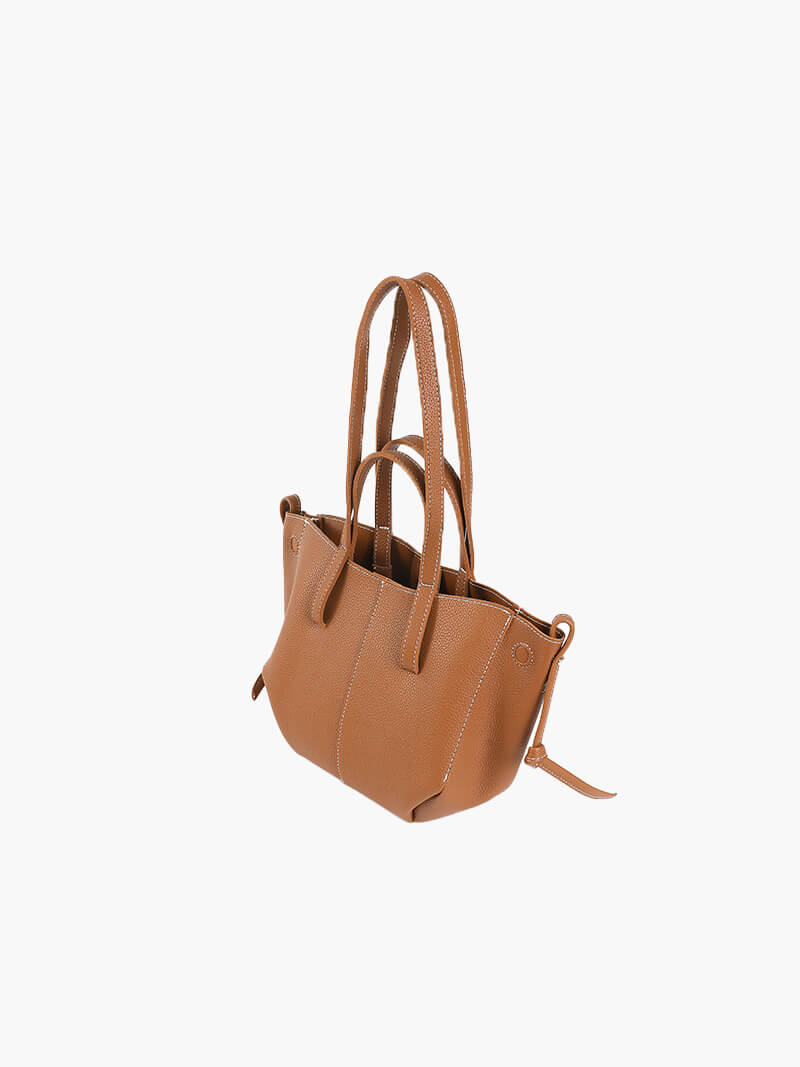 Lucille - Elegant Leather Shopper Bag