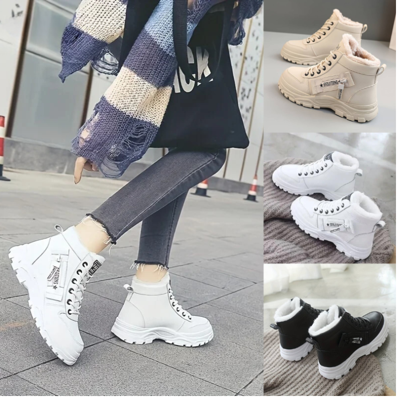 Ella - Fleece-Lined Waterproof Women Winter Boots