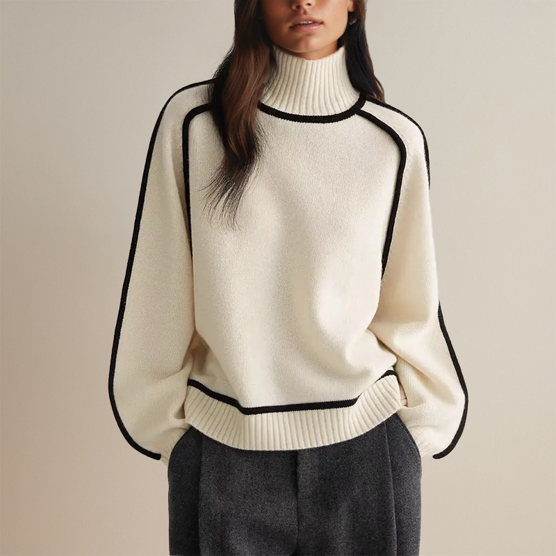 Camilla - Premium Turtleneck Pullover