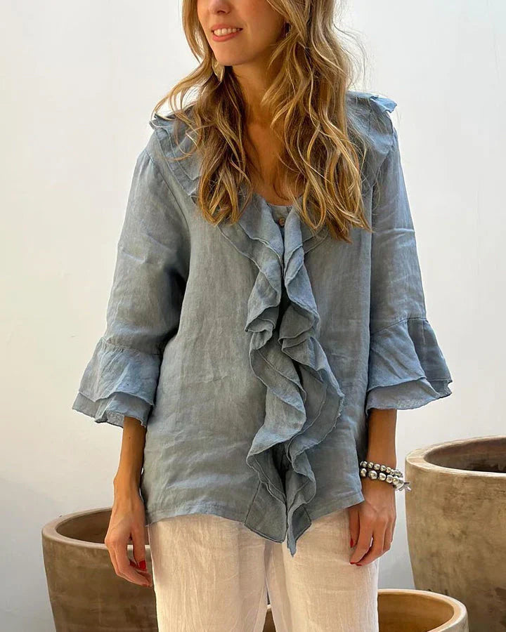 Mallee - Stylish Ruffled Blouse