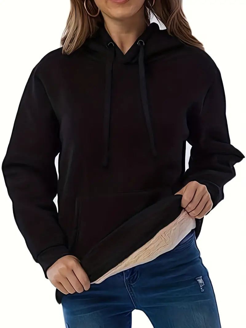 Sienna - Women's Cozy Cotton Hoodie with Pockets for Winter