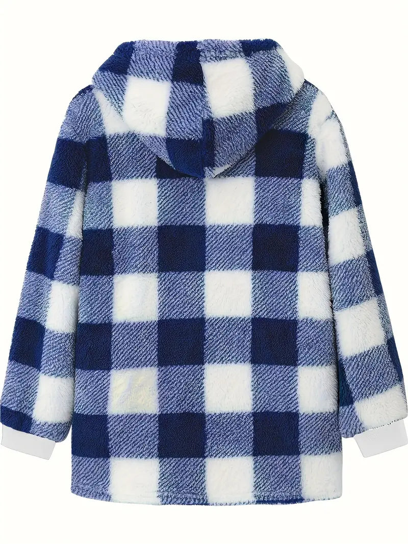 Kiara - Relaxed Plaid Jacket