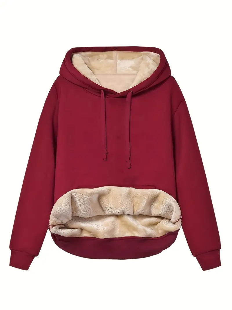 Sienna - Women's Cozy Cotton Hoodie with Pockets for Winter