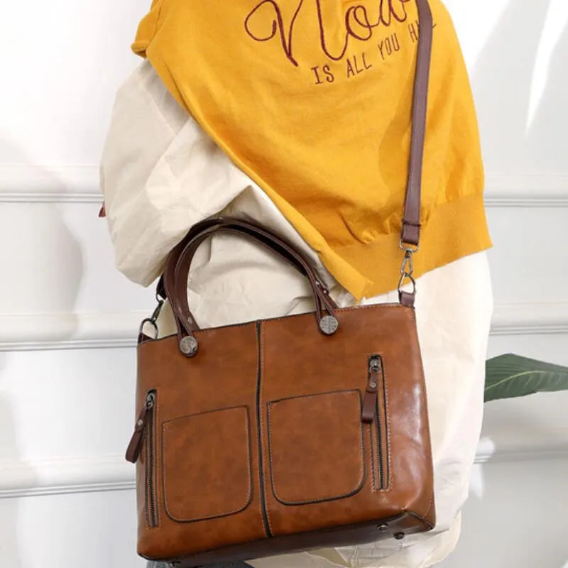 Maya - Vegan Leather Shoulder Bag