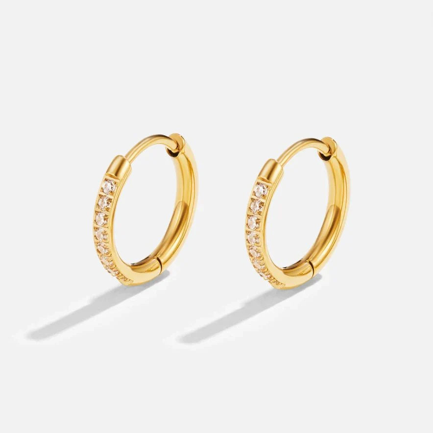 Isla - Classy Minimalist Hoop Earrings