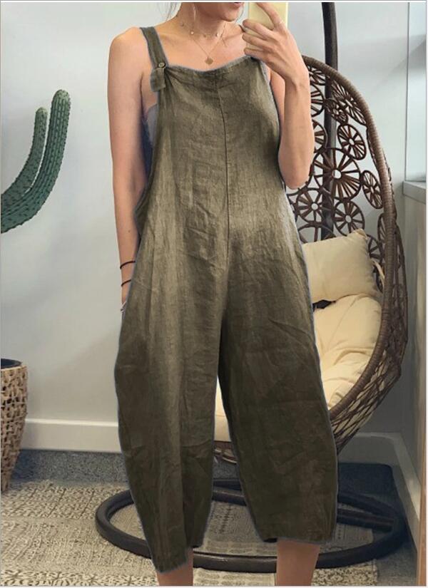 Ailani - Boho Wide-Leg Overalls