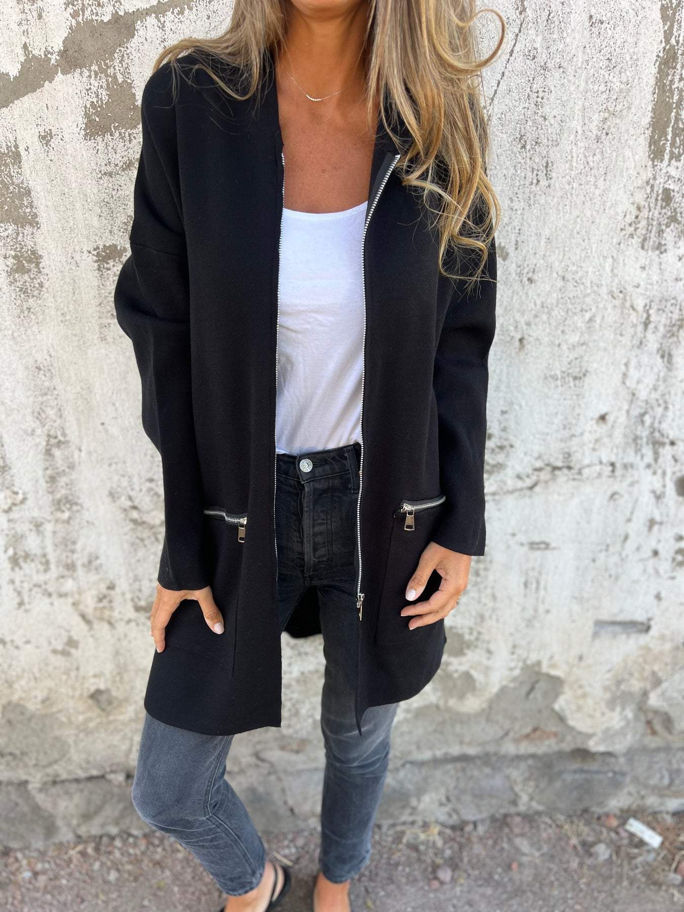 Chantelle - Long Sleeve Zipper Autumn Jacket