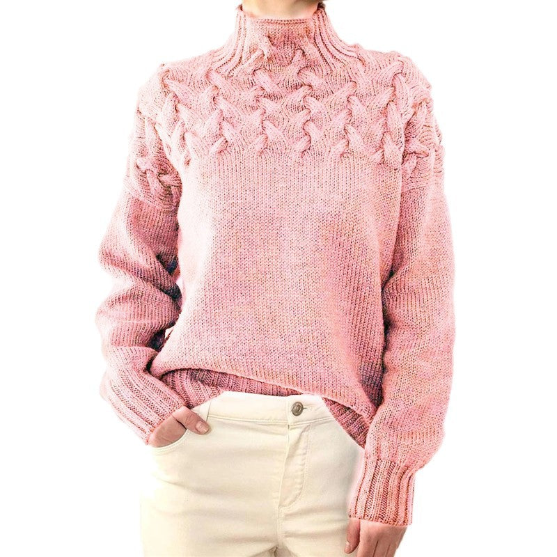 Gracie - Knitted Turtleneck Sweater Warm and Stylish for Cold Weather