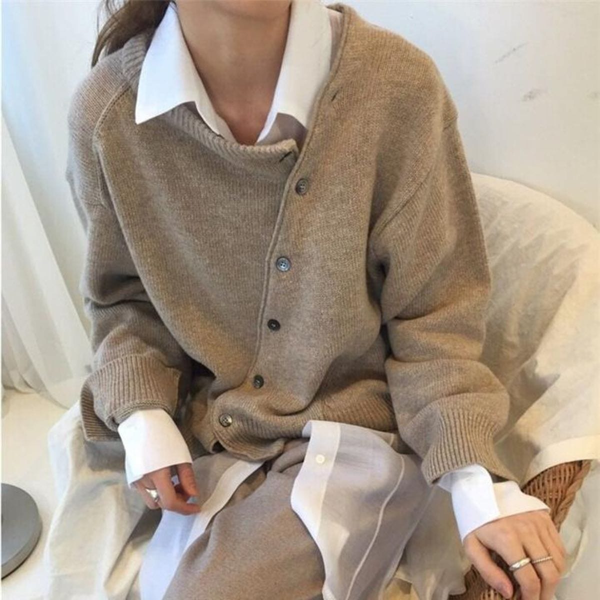 Ellie - Elegant Slim Fit Knit Cardigan for Winter