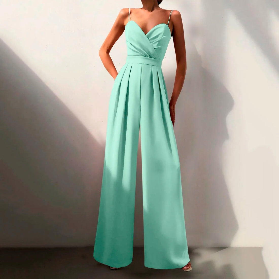 Maddison - Sleeveless Wide-Leg Maxi Jumpsuit for Casual and Chic Looks